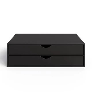 Gaveteiro A4 Organizador Mais Suporte Para Monitor Escritorio