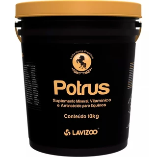 Potrus 10kg Lavizoo Suplemento Para Potros em Oferta na Shopee