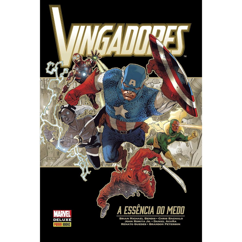 Vingadores: A Essência Do Medo Capa dura – 17 maio 2019 Edição Português por Brian Michael Bendis (Autor)