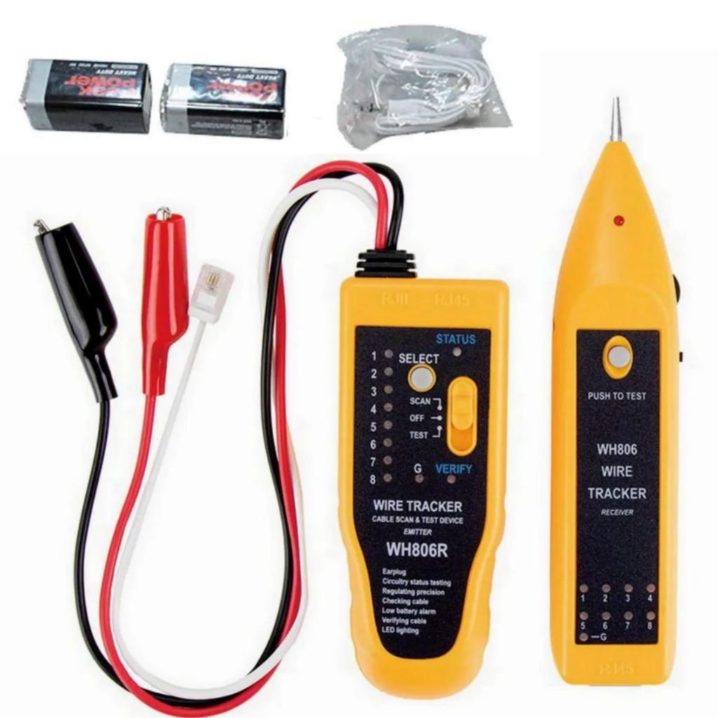 Kit Teste Cabo de Rede Localizador Iluminacao Led BOM-6405 | Shopee Brasil