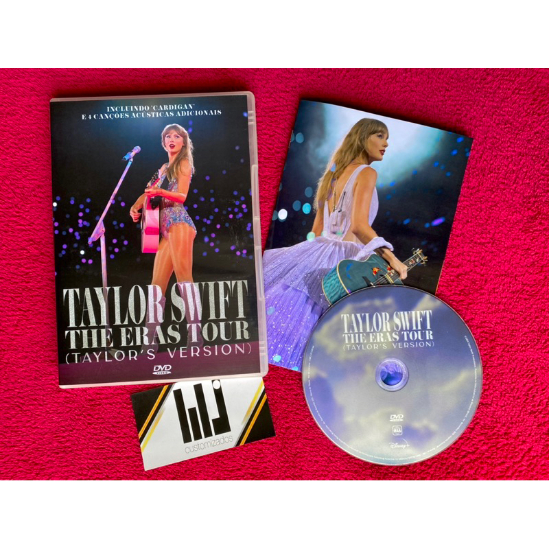Taylor Swift - The Eras Tour (TAYLOR'S VERSION) DVD | Shopee Brasil