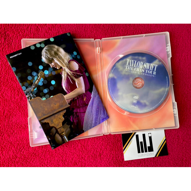 【新品未開封】Taylor Swift The Eras Tour CD&DVD Taylor Swift - The Eras Tour (TAYLOR'S VERSION) DVD | Shopee Brasil