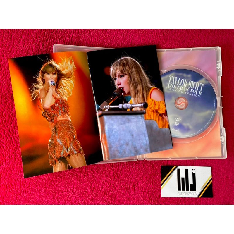 Taylor Swift - The Eras Tour (TAYLOR'S VERSION) DVD | Shopee Brasil