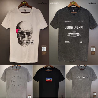 CAMISETA PREMIUM MULTIMARCAS ALGODÃO 30.1