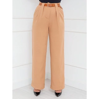 CLB FASHION FEMININA EIRELI Calça Feminina, Cintura Alta,Sem cinto Despojada, Sofisticada, Moderna, Elegante, Casual, Social, Envio Nacional CLB FASHION FEMININA EIRELI