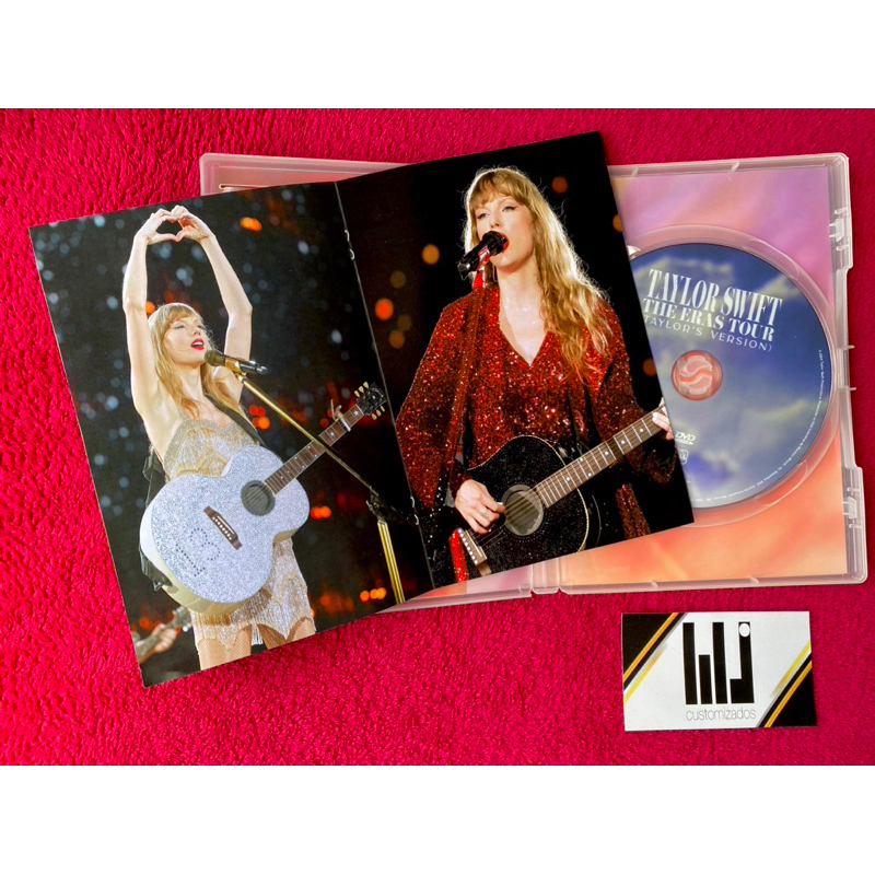 Taylor Swift - The Eras Tour (TAYLOR'S VERSION) DVD | Shopee Brasil