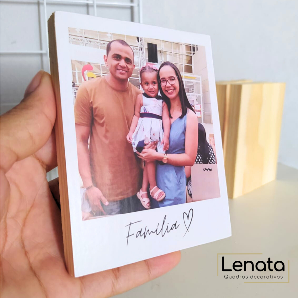 Kit Quadros de Mesa PERSONALIZADO - 9x12CM