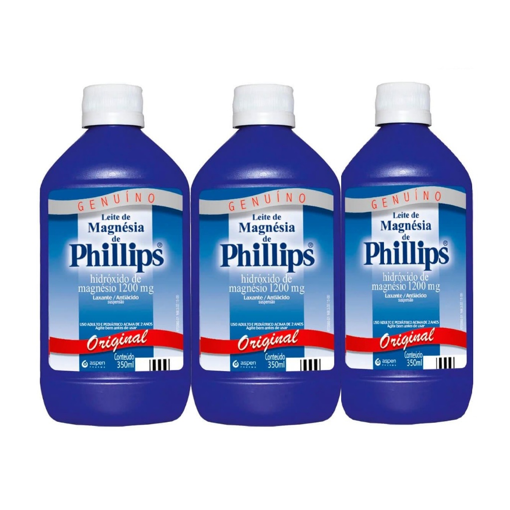 Leite De Magnésio Ph , Leite de Magnésia Phillips Menta 200 ml Farmácia ...