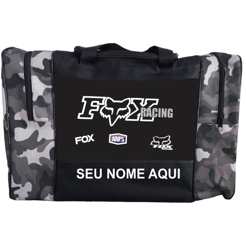 bolsa equipamento motocross com com qualquer estampa só combinar na compra nome do piloto, sem custo