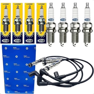 Kit Jogo Cabos E Velas Fox Polo Voyage Gol G4 G5 G6 G7 1.6 Ea111