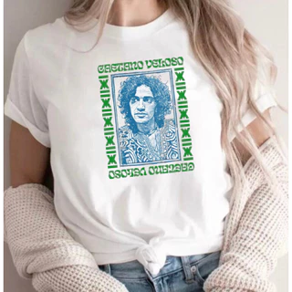 Camiseta Caetano Veloso Retrô MPB Tropicália -Unissex