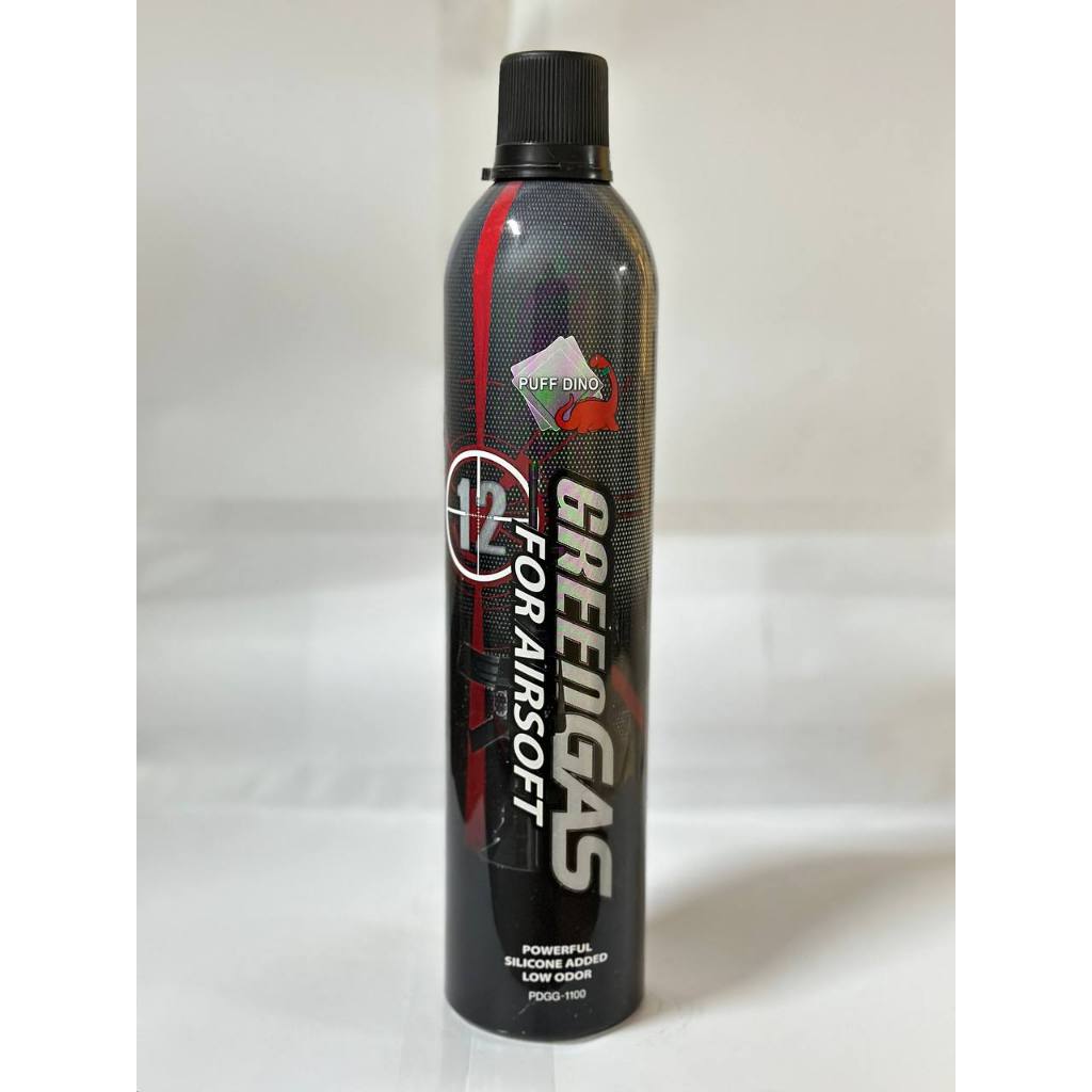 PUFF DINO GREEN GAS 12KG CLASSIC 600ML | Shopee Brasil
