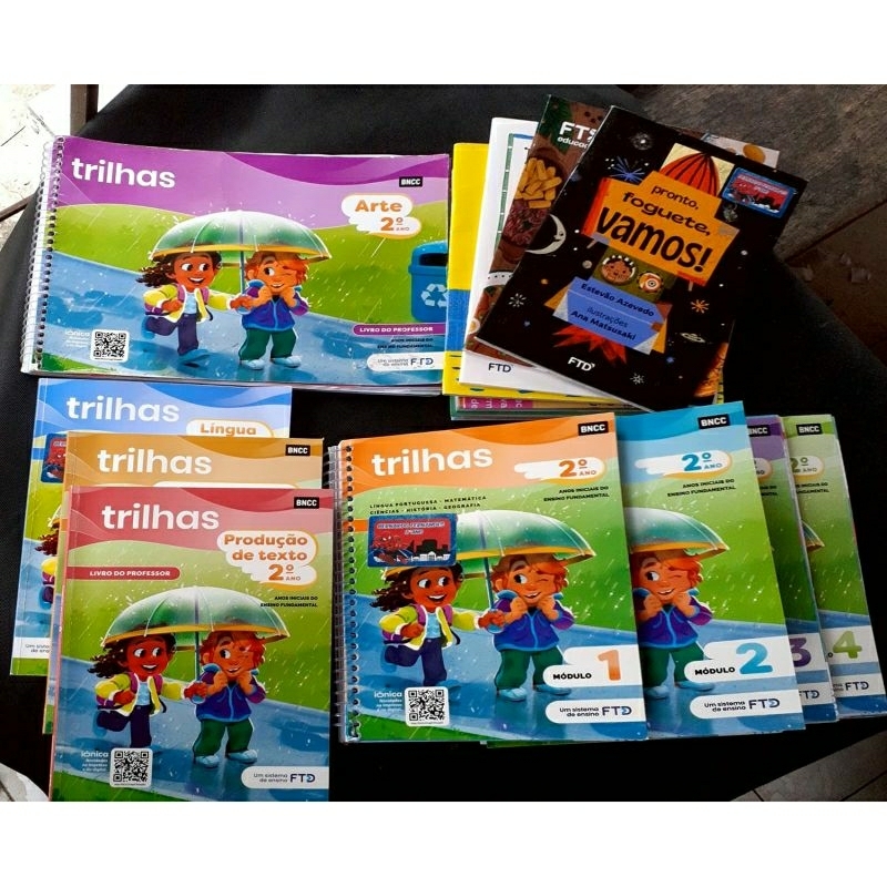 TRILHAS SISTEMA DE ENSINO 2 ano BNCC, kit do professor. | Shopee Brasil