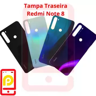 Tampa Traseira de Vidro Redmi Note 8