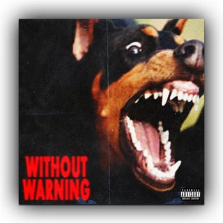 Quadro placa decorativa 21 Savage e Offset without warning 20x20cm quadrinho 3mm