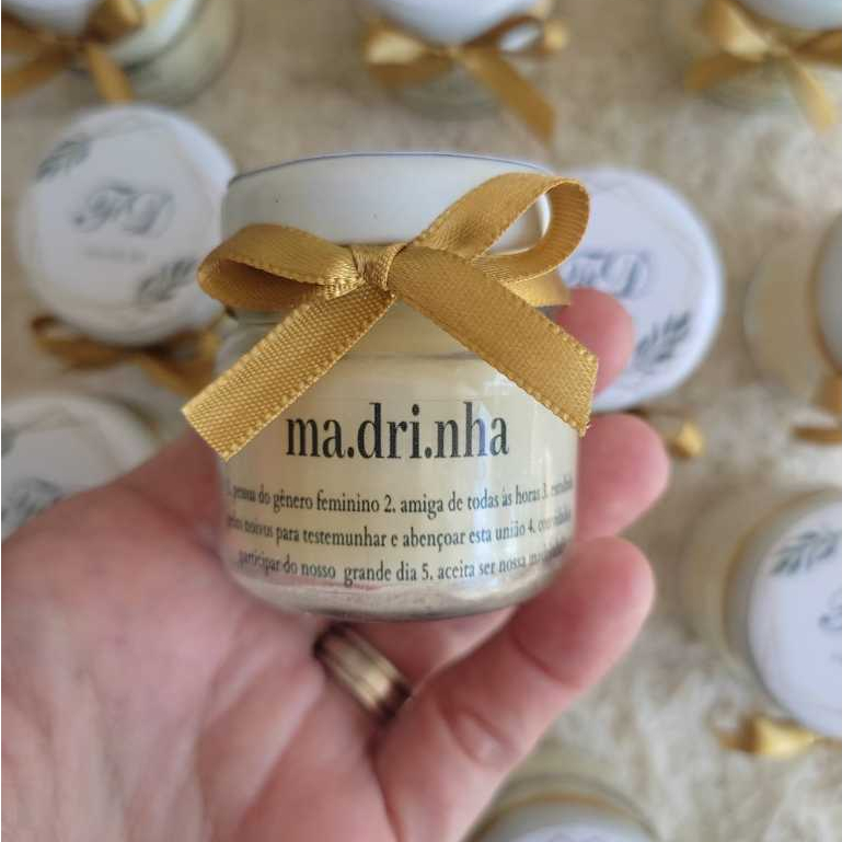 Vela personalizada perfumada Aromatizada No Vidro Estilo Mini Papinha várias ocasiões