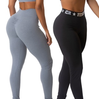 Kit 2 legging 1 Levanta Bumbum e 1 Elástico Exposto