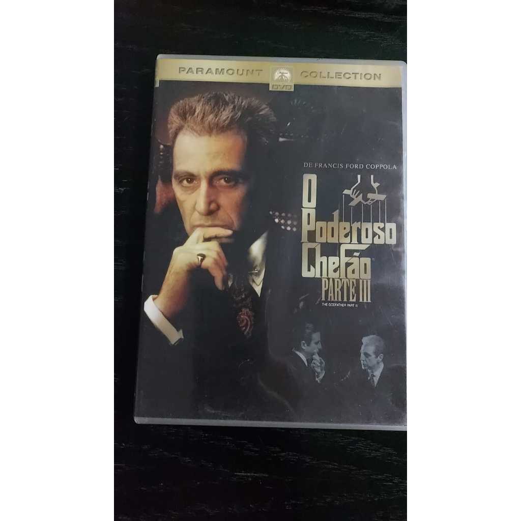 Dvd O poderoso Chefão parte III | Shopee Brasil