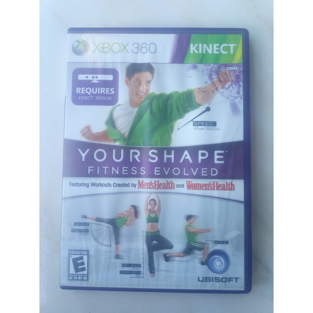 jeux xbox 360 your shape: fitness evolved dispo sur rock-n