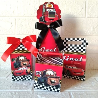 kit festa caixinhas personalizadas - tema cars - carros da disney - 50/ 40/30/20 PEÇAS