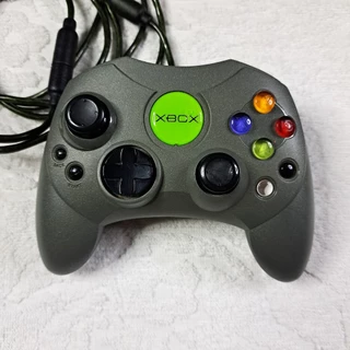 Controle Xbox Clássico Cinza (Green Jewel Grey) Controller S Original Perfeito - Microsoft