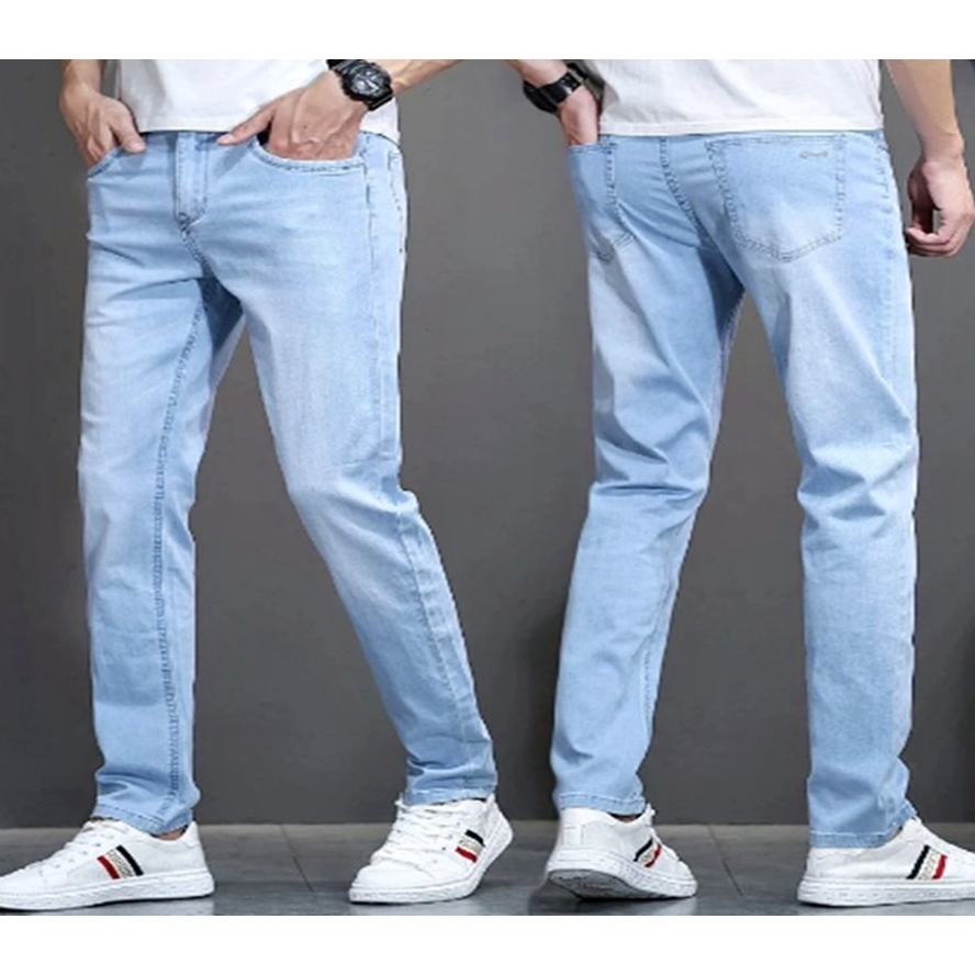 Calça Jeans Clara Original Masculino Moda Blogueiros super skinny promoção