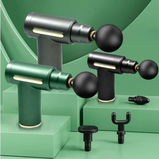 Massageador Elétrico Profissional Alta Frequência Portátil Muscular Massagem Pistola 110V/220V