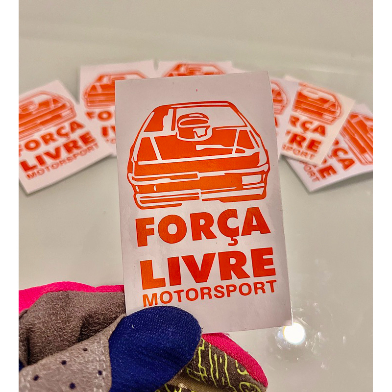 Adesivo | Força livre | 4 tamanhos
