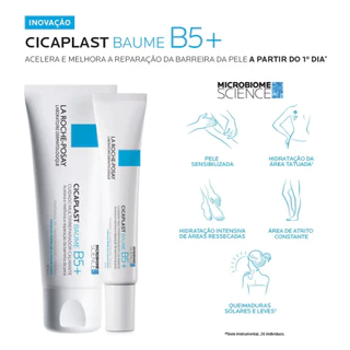 Creme Reparador Cicaplast Baume B5 40ml La Roche-posay Momento de aplicação Dia/Noite Tipo de pele Todo tipo de pele