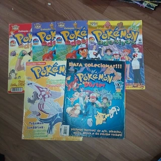 Lote Revista Poster Pokemon