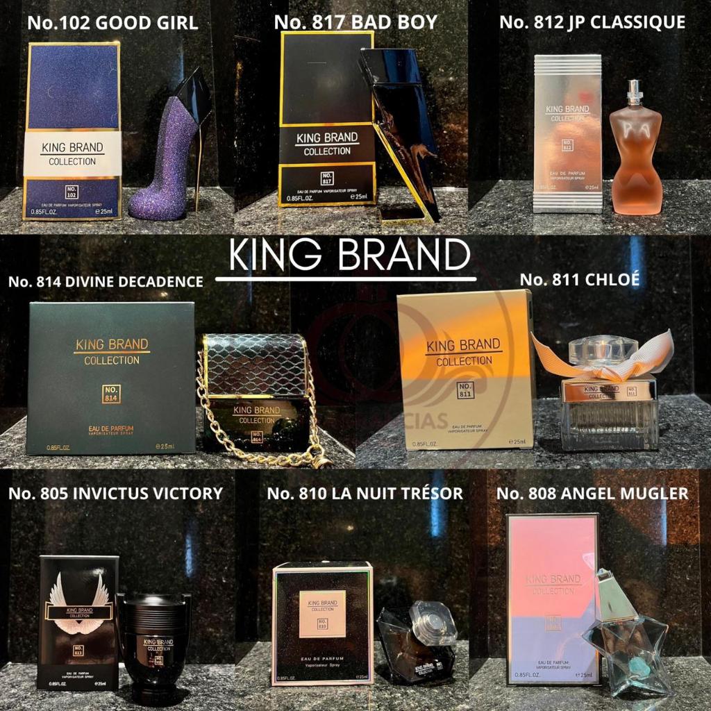 KIT PERFUMES KING BRAND COLLECTION Shopee Brasil