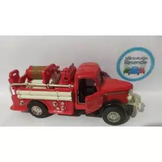 (Caixa 3-6-III) Miniatura Caminhão Corpo de Bombeiros (Miniatura ORIGINAL loose).