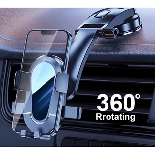 Kit Suporte Curvo Veicular Articulado com Rotação De 360 Graus Universal p/ Carro + Carregador Vei