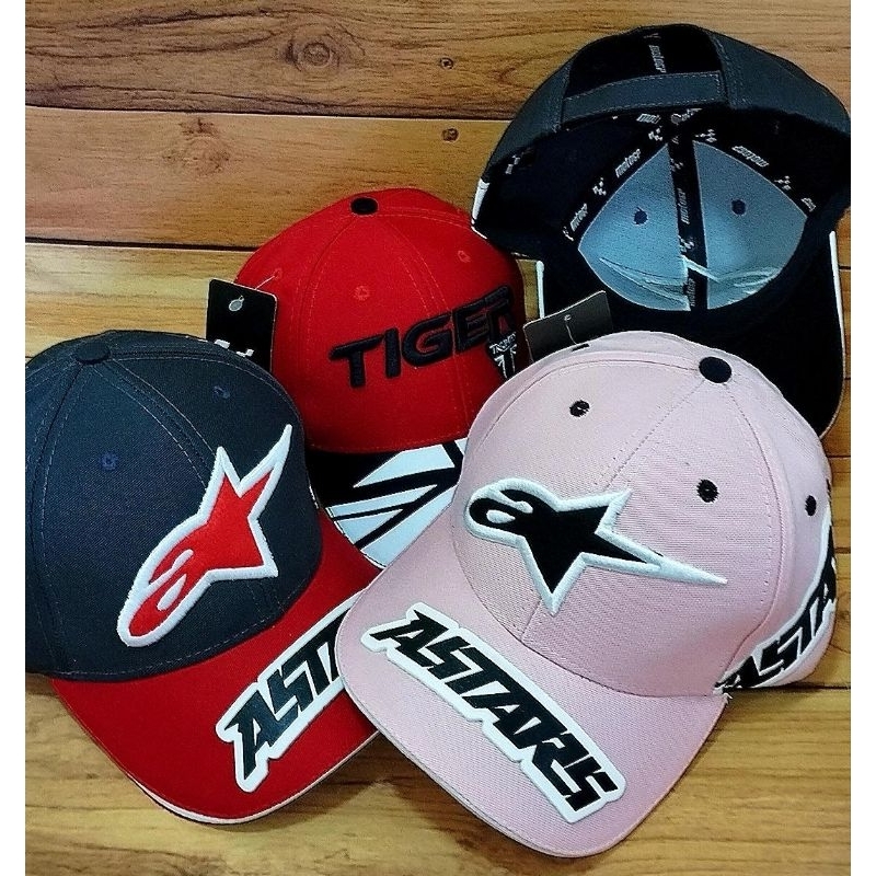 Boné Aba Curva automotivo/ automobilístico/ Ferrari/ Alpnistar/ Tiger/ Triumph/ Moto Gp