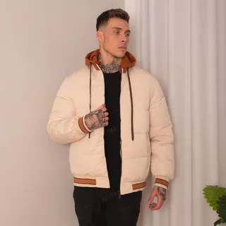 bobojaco jaqueta masculino moda com capuz novo jovem continue quente aquecido corta vento