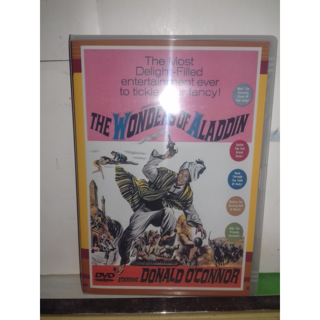 DVD As Maravilhas de Aladim 1961 Dublado/Dual Áudio HD720p