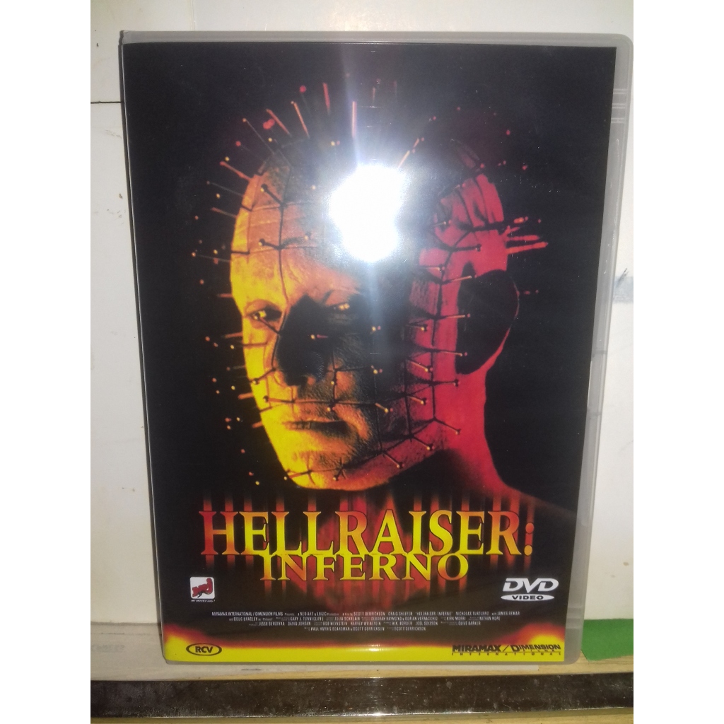 DVD Hellraiser 5: Inferno 2000 Dual Áudio/Dublado HD1080p | Shopee