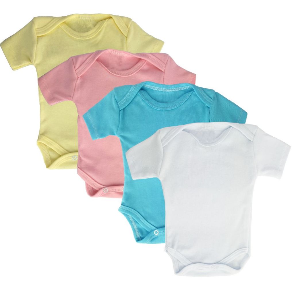 Kit 3 body bore intantil bebê - roupa para bebe