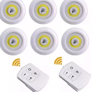3PCS Lâmpada Luminária Controle Remoto Led Sem Fio, Luz De Led Promoção das vendas