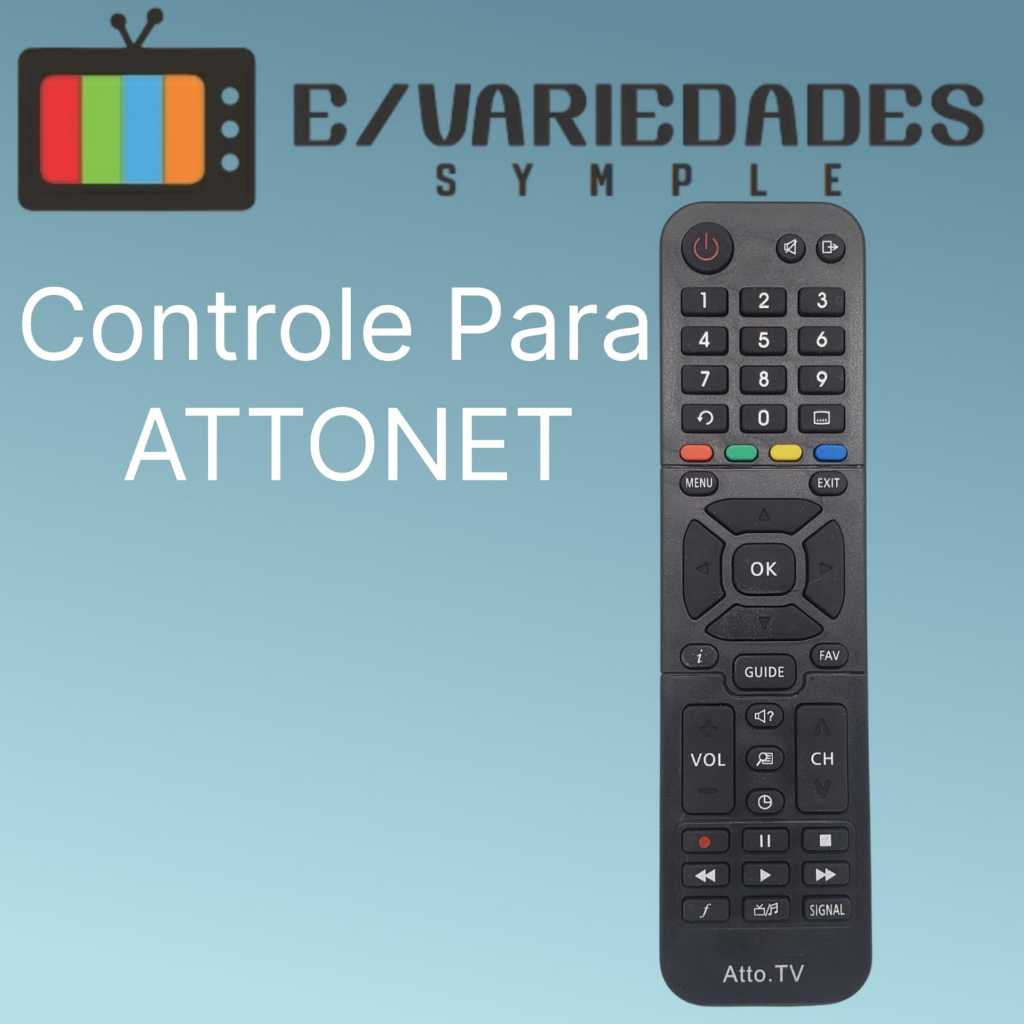 Controle Remoto Atto Net 5 e X