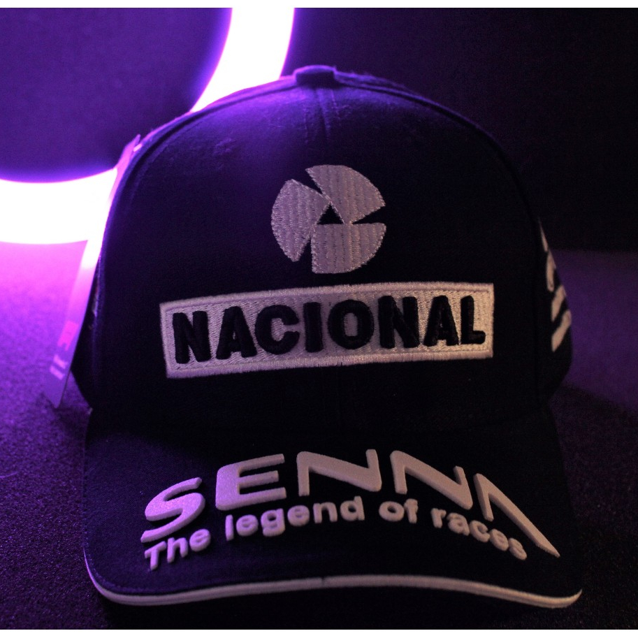 Boné Nacional Ayrton Senna F1 Fórmula 1 Premium !