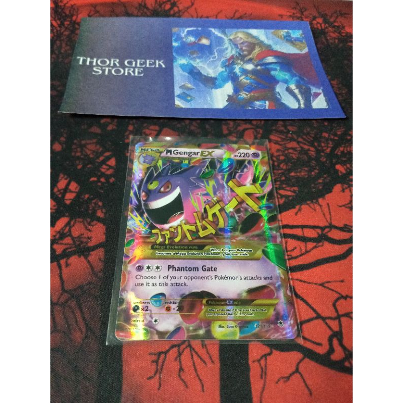 Pokémon Tcg: M Gengar-EX (121/119)