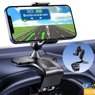 Suporte Celular Carro Painel Retrovisor Viseira Rotação 360° Ajustável Reforçado Apoio Teléfono Móvil Veicular Para Navegação GPS F22