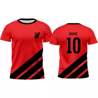Camiseta adulto Athletico Paranaense + Nome e Numero atras (mod1) ! NV2