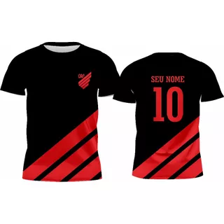 Camiseta adulto Athletico Paranaense + Nome e Numero atras (mod2) !