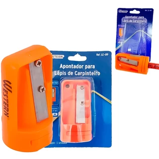 Apontador Profissional De Lápis Grande Para Carpinteiro Marceneiro Pedreiro Obras Construção em Oferta na Shopee