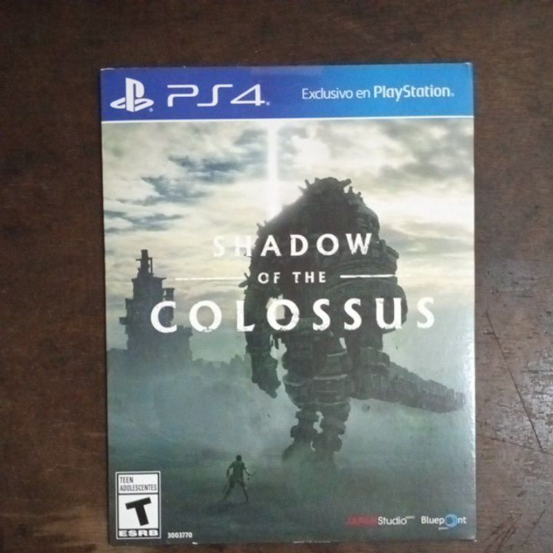 Shadow of the Colossus P S 4 Físico Original Novo Blister (envelope de papel cartão)