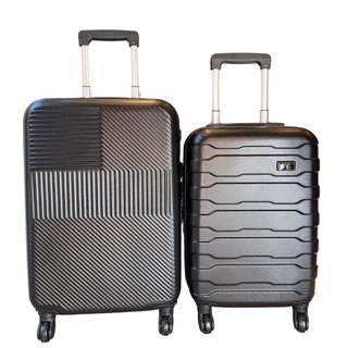 kit 2 Mala de Viagem / Bordo  aviao 20 Polegadas 10kg Com Rodinha 36O Graus em Oferta na Shopee