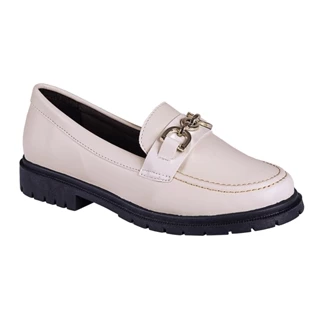 Mocassim Oxford Feminino Sapatilha Tratorado Loafer Conforto