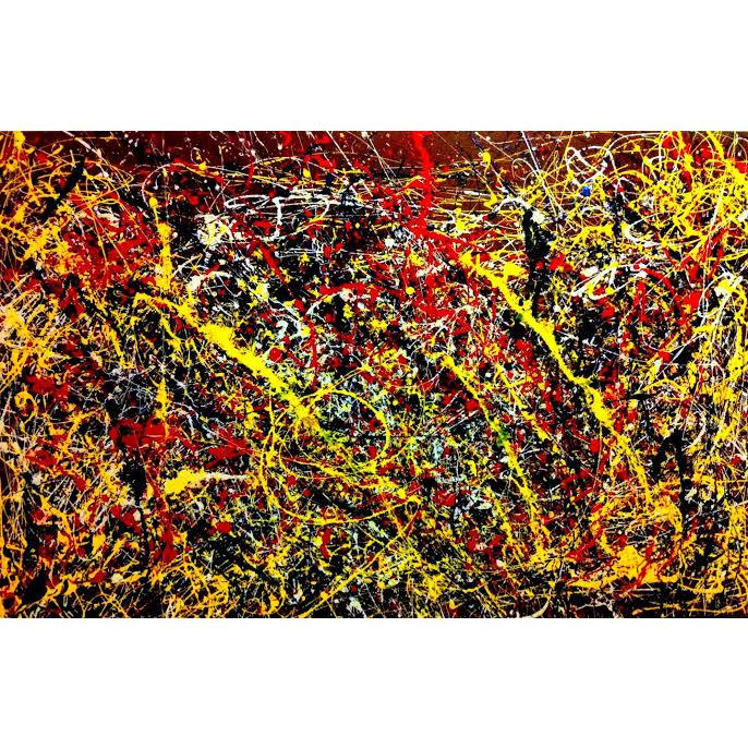 Pôster - Jackson Pollock - Art & Decora - 33 Cm X 48 Cm | Shopee Brasil
